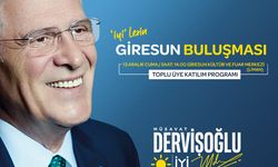 İYİ Parti Genel Başkanı Müsavat Dervişoğlu Giresun Yolcusu