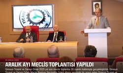 GTSO Yılın Son Meclis toplantısı Yapıldı