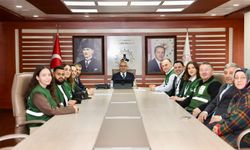 Giresun Yeşilay Yönetimi Vali Mustafa Koç’u Ziyaret Etti