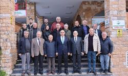 Vali Mustafa Koç Giresun Gazeteciler Derneği’ni Ziyaret Etti