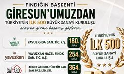 Fındığın Gücü İSO 500'e Damga Vurdu