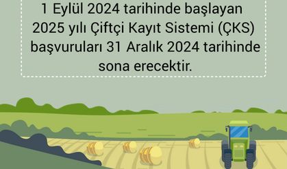 Üreticilerin Dikkane… ÇKS Son Başvuru Tarihi Yaklaşıyor