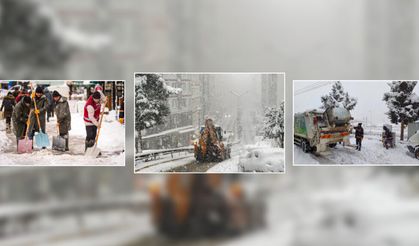 Giresun Belediyesi’nden Karla Mücadele Seferberliği