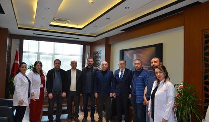 Sağlıksen'den GEAH Başhekimi Prof. Dr. Atilla Çıtlak’a Hayırlı Olsun Ziyareti