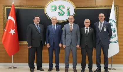 Dereli Heyeti DSİ Genel Müdürünü Ziyaret Etti