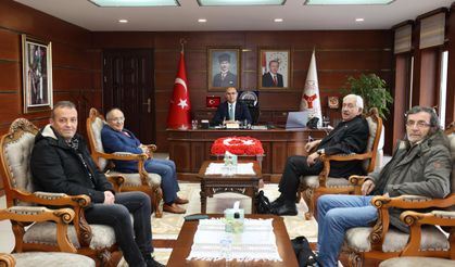 Giresun Gazeteciler Derneği Vali Koç’a Hayırlı Olsun Ziyareti