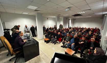 B-Reçete Sistemi ve Bitki Koruma Ürünleri Uygulama Belgesi Eğitimi Verildi