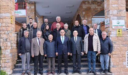 Vali Mustafa Koç Giresun Gazeteciler Derneği’ni Ziyaret Etti