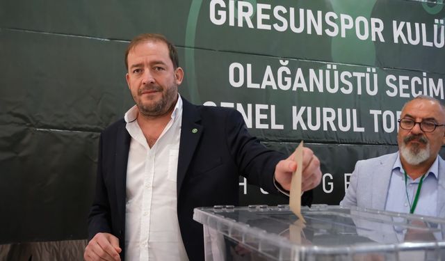 Giresunsporumuzun yeni başkanı Emin Eltuğral oldu