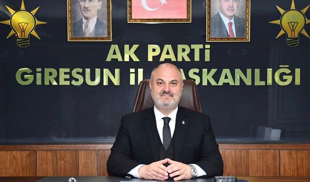 Ak Parti İl Başkanı Mete Bahadır Yılmaz: Giresun Millet Bahçesi Projesi Tamamlanacak