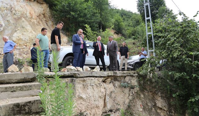 Vali Serdengeçti, Hamidiye Köy Yollarını İnceledi ve Talepleri Dinledi