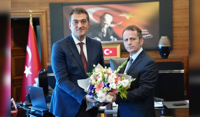 Başkan Köse, Emniyet Müdürü Akbaş'ı Ziyaret Etti Başarı Diledi