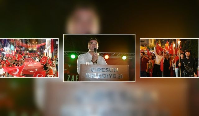 Giresun’da Zafer Coşkusu