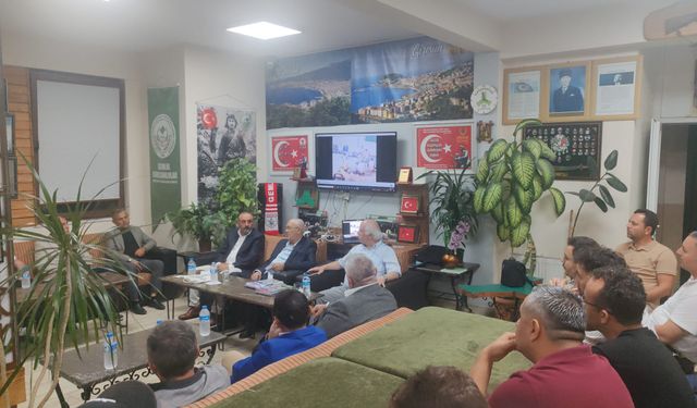 Av. Murat Toker Gemlik Giresunlular Derneği'ne Konuk Edildi