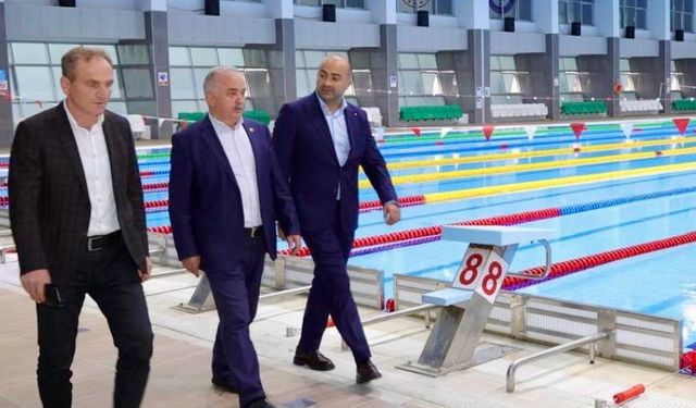 Olimpik Yüzme Havuzu Spor Kompleksi Yeniden Hizmete Açıldı