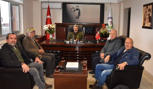 Görele’de Gazetecilerden Dekana 'Hayırlı Olsun' Ziyareti