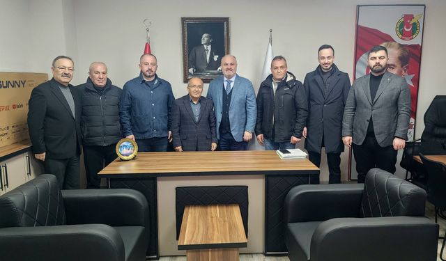 AK Parti Giresun İl Başkanı Mete Bahadır Yılmaz’dan Gazeteciler Derneği’ne Ziyaret