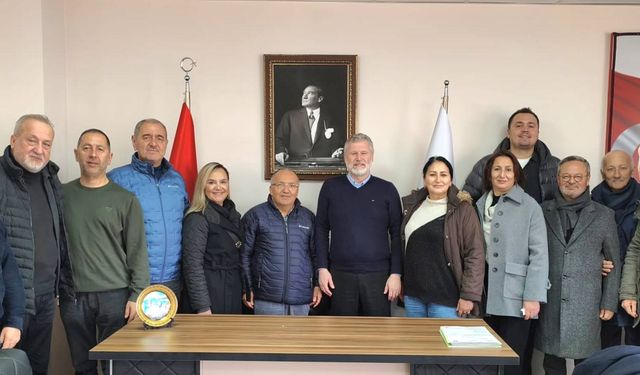 CHP Heyetinden Giresun Gazeteciler Derneği’ne Ziyaret