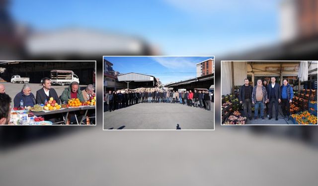 Başkan Köse Meyve Hal’ini Ziyaret Etti, Taleplerini Dinledi