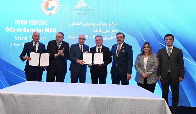 GTSO Başkanı Hasan Çakırmelikoğlu, Türkiye–Mısır İşbirliği Toplantısına Katıldı