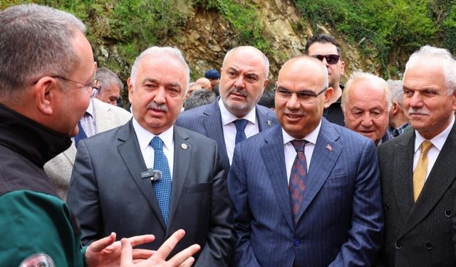 Giresun’un İçme Suyu Projesi’nin Yer Teslimi Dereli’de Yapıldı