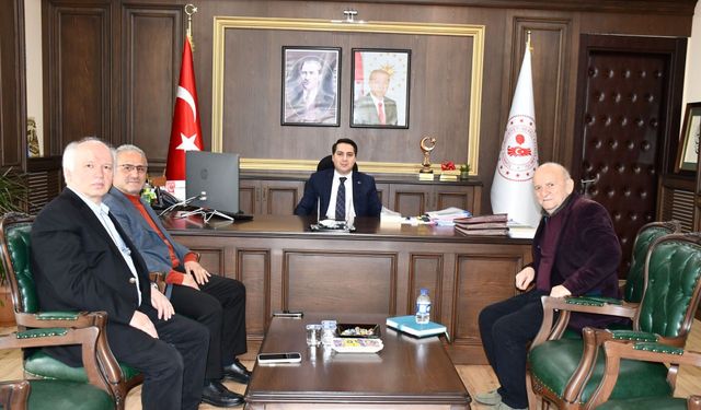 Dereli Kaymakamı Mustafa Gövercin'e Ziyaret