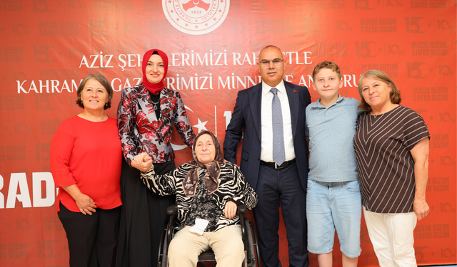 Vali Koç, Şehit Aileleri ve Gazilerle Bir Araya Geldi