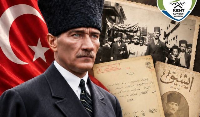 Gazi Mustafa Kemal Paşa'nın Giresun'a Gelişinin 102. Yılına Özel Belge ve Fotoğraf Sergisi