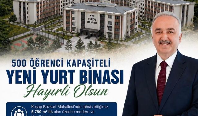 Keşap'a 500 Kişilik Modern Öğrenci Yurdu Planlanıyor