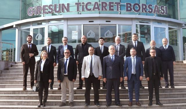 Giresun Ticaret Borsası’nda Yeni Yönetim Belli Oldu