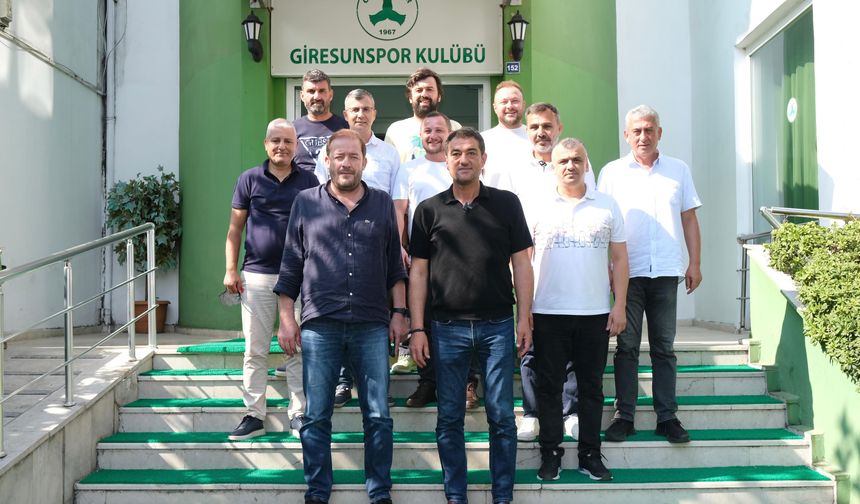 Giresun Belediye Başkanı Fuat Köse'den Giresunspor'a Ziyaret