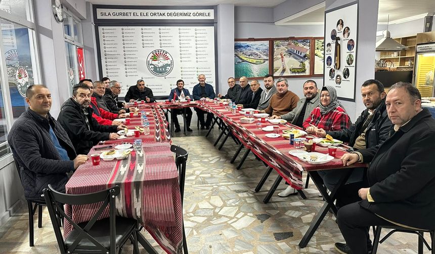 Görele Dernekleri Toplandı, GÖRFED’de istişareler yaptı