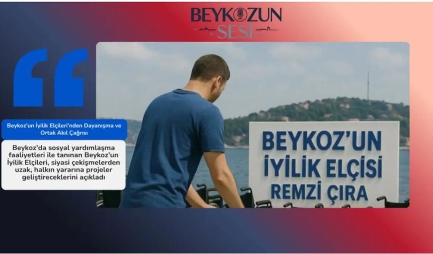 Giresunlu İyilik Elçisi Hemşehrimiz Remzi Çıra: “Beykoz’u kaderine asla terk etmeyeceğiz”