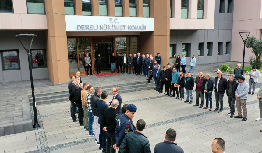 Kaymakam Emrah Azman Dereli’ye Veda Etti, Alucra’ya Gitti