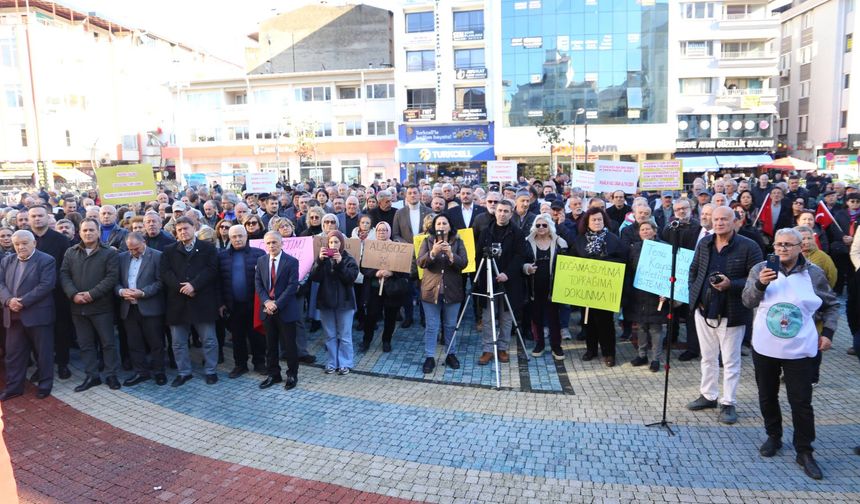 Bulancak’ta Vahşi Madenciliğe Karşı Geniş Katılımlı Miting Düzenlendi