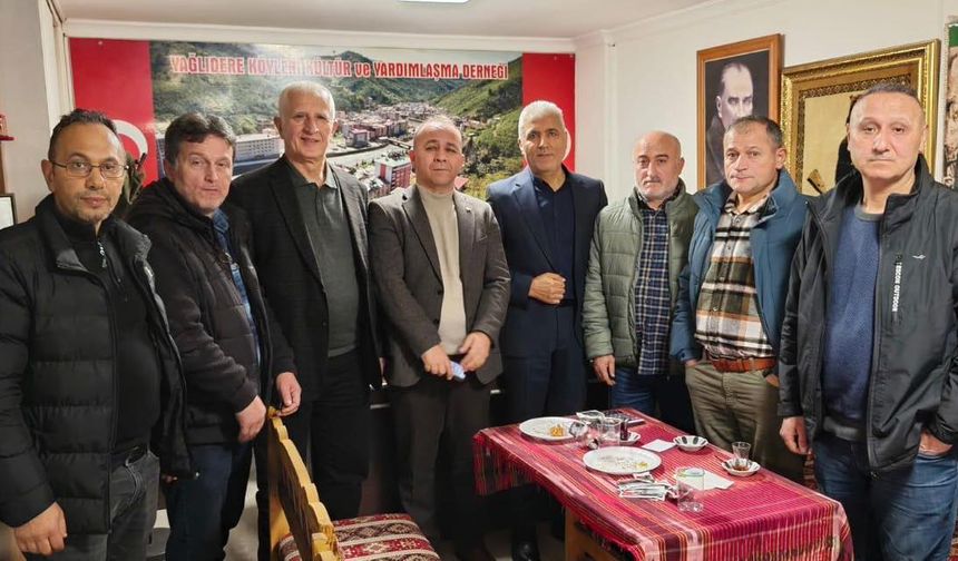 Yağlıdere Kurucalı Köyü Derneği’nde Ersoy Çıtlak’la Devam Kararı Çıktı