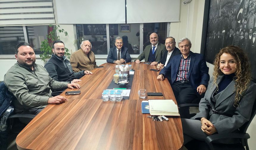 Ak Parti İl Başkanı Mete Bahadır Yılmaz Meslek Kuruluşlarına Ziyaret Gerçekleştirdi