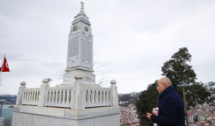 Giresun Valisi Mustafa Koç’tan Anlamlı Ziyaret: Osman Ağa’nın Mezarında Dua