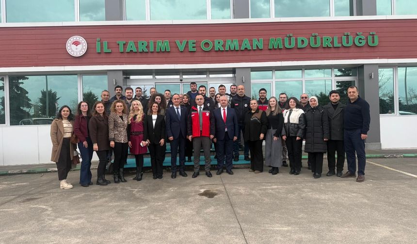 Giresun’da Bitkisel Üretim Ve Bitki Sağlığı Çalışmaları Değerlendirildi