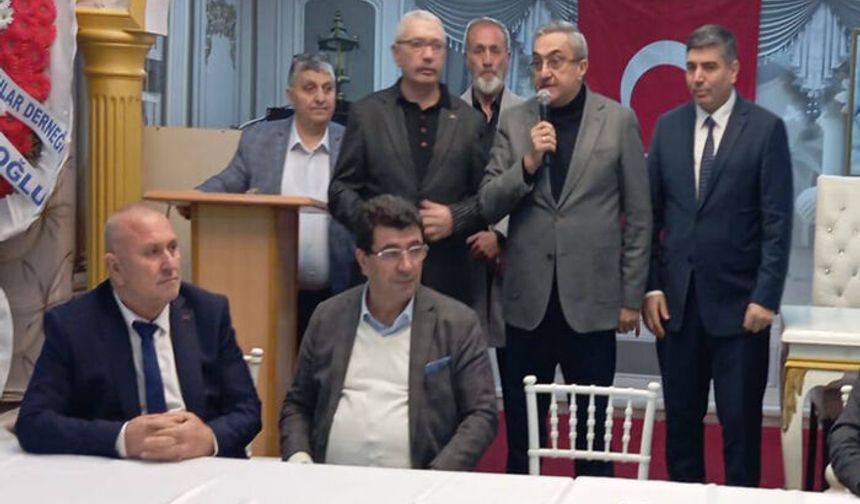 Çamoluk Derneği Kongresinde Hacı Halil Canik’le Devam