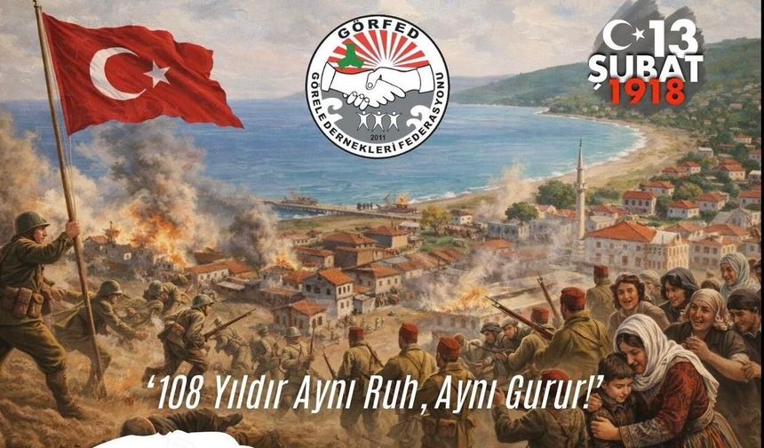 GÖRFED Görele’nin Kurtuluş’unu Kutluyor