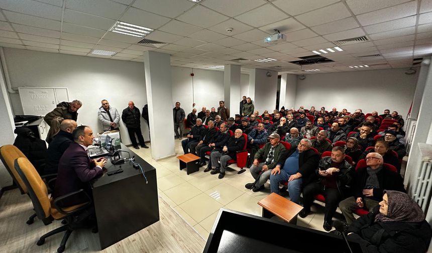 B-Reçete Sistemi ve Bitki Koruma Ürünleri Uygulama Belgesi Eğitimi Verildi