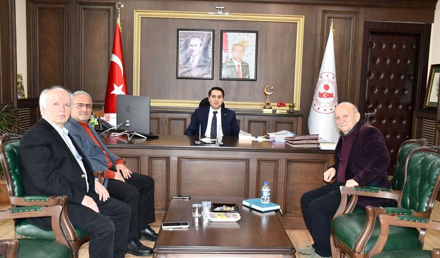 Dereli Kaymakamı Mustafa Gövercin'e Ziyaret