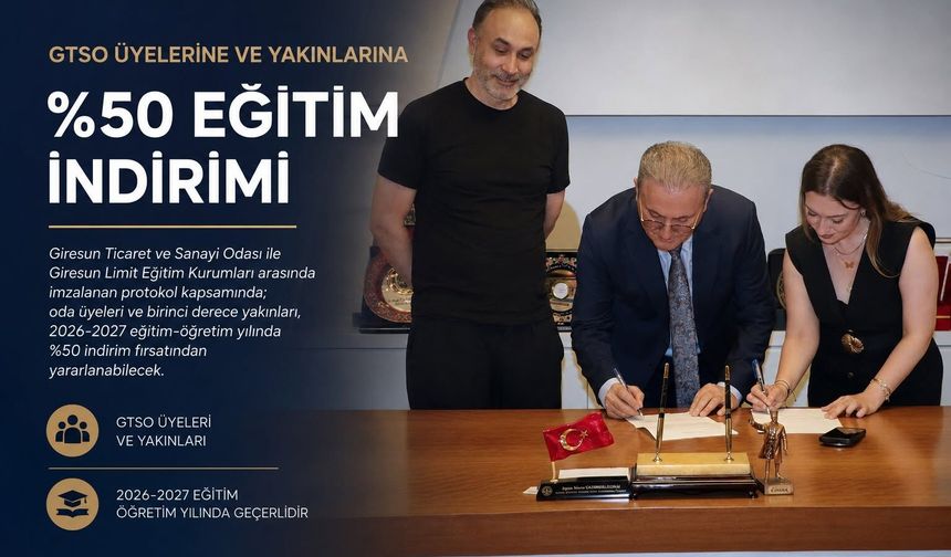 GTSO Üyelerine %50 Eğitim İndirimi