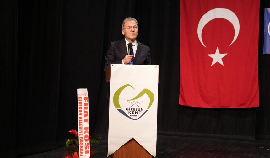 Giresun Kent Konseyi’nde Dr. İsmail Cem Feridunoğlu Güven Tazeledi!