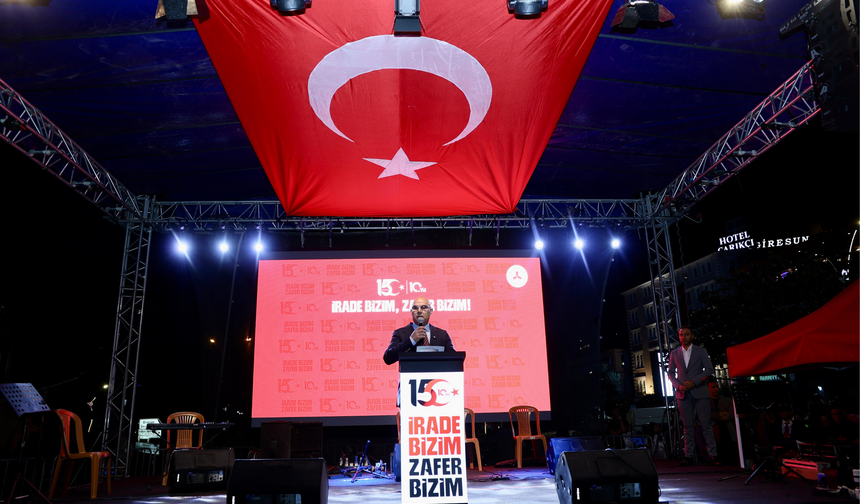 Vali Mustafa Koç: "15 Temmuz, Milletimizin İradesine Sahip Çıktığı Tarihi Bir Direniştir"