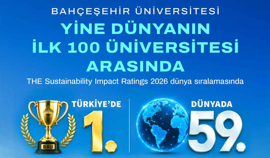 BAU Yine Dünyanın En İyi 100 Üniversitesi Arasında