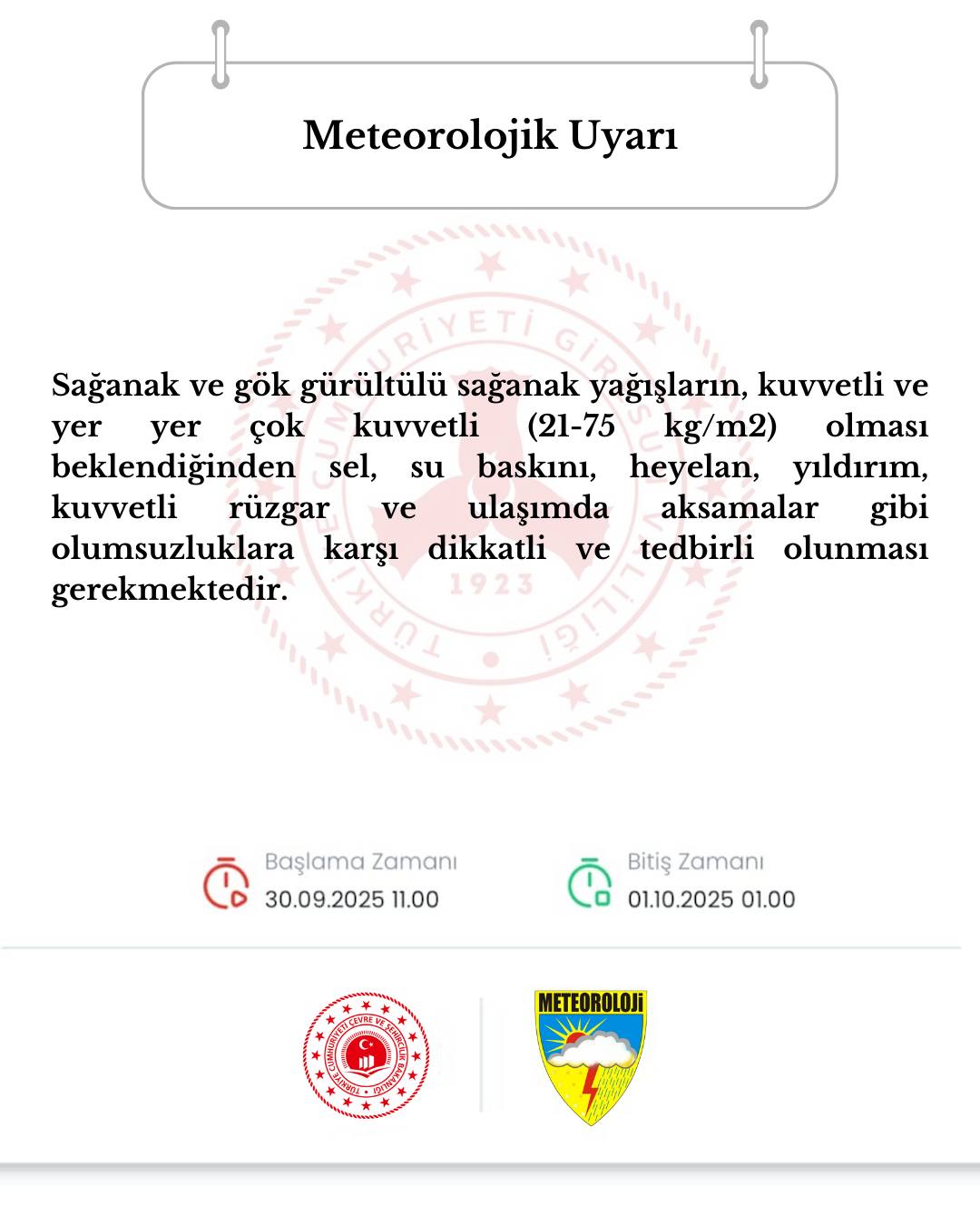 Valiliten Uyarısss