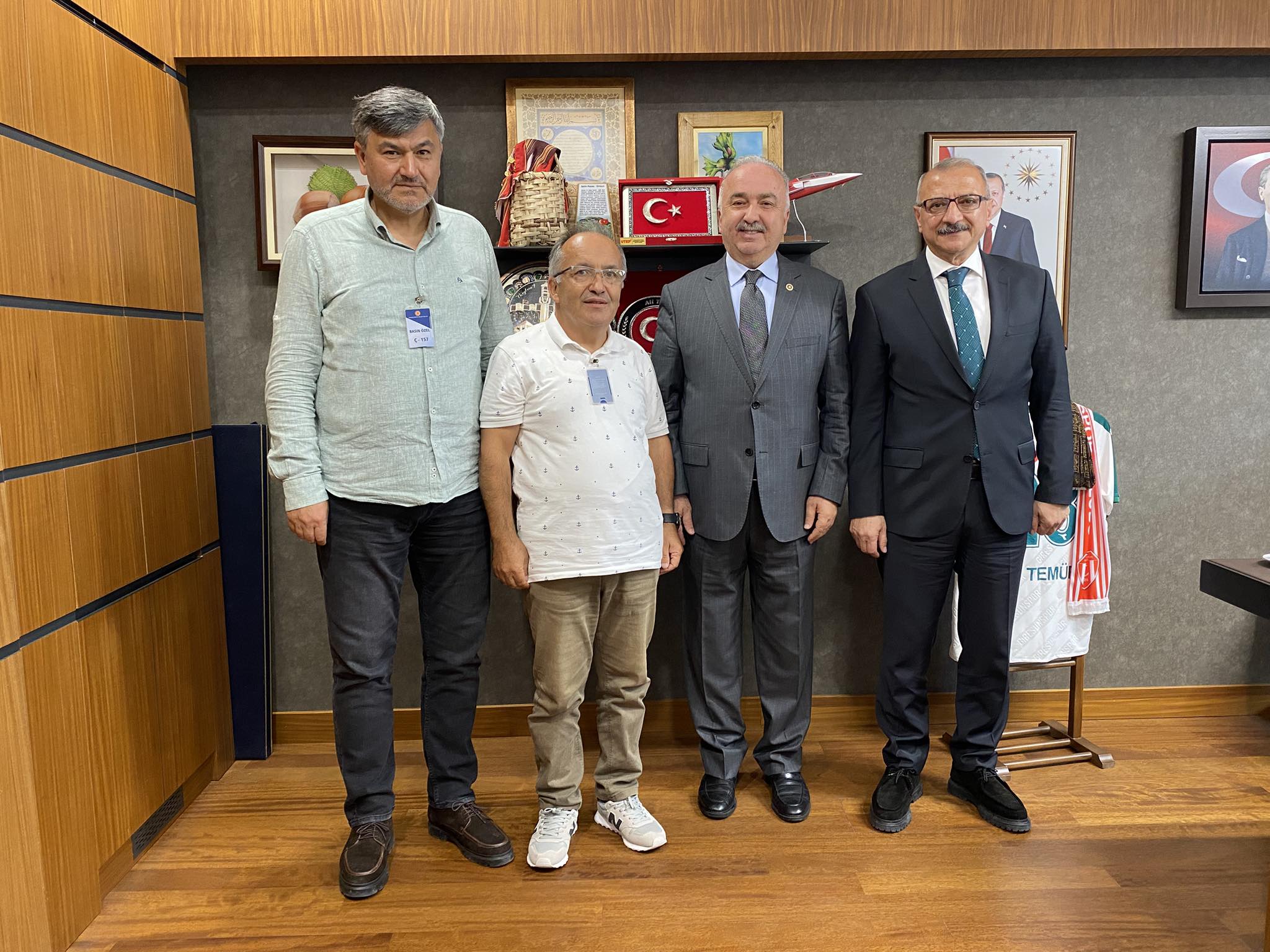 Bekir Bayram Tbmm'de Ziyaretlerde