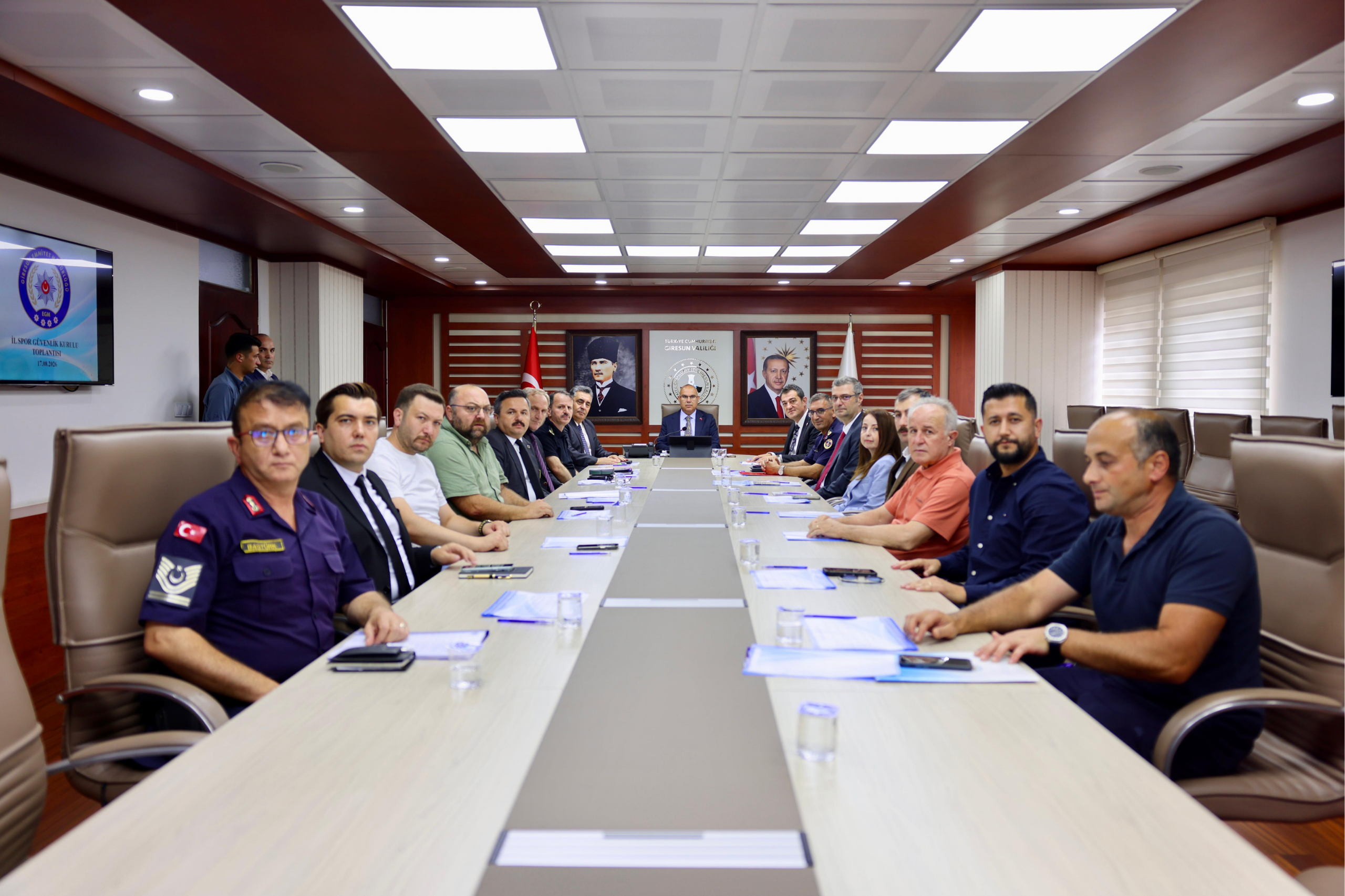 İl Spor Güvenlik Toplantısı